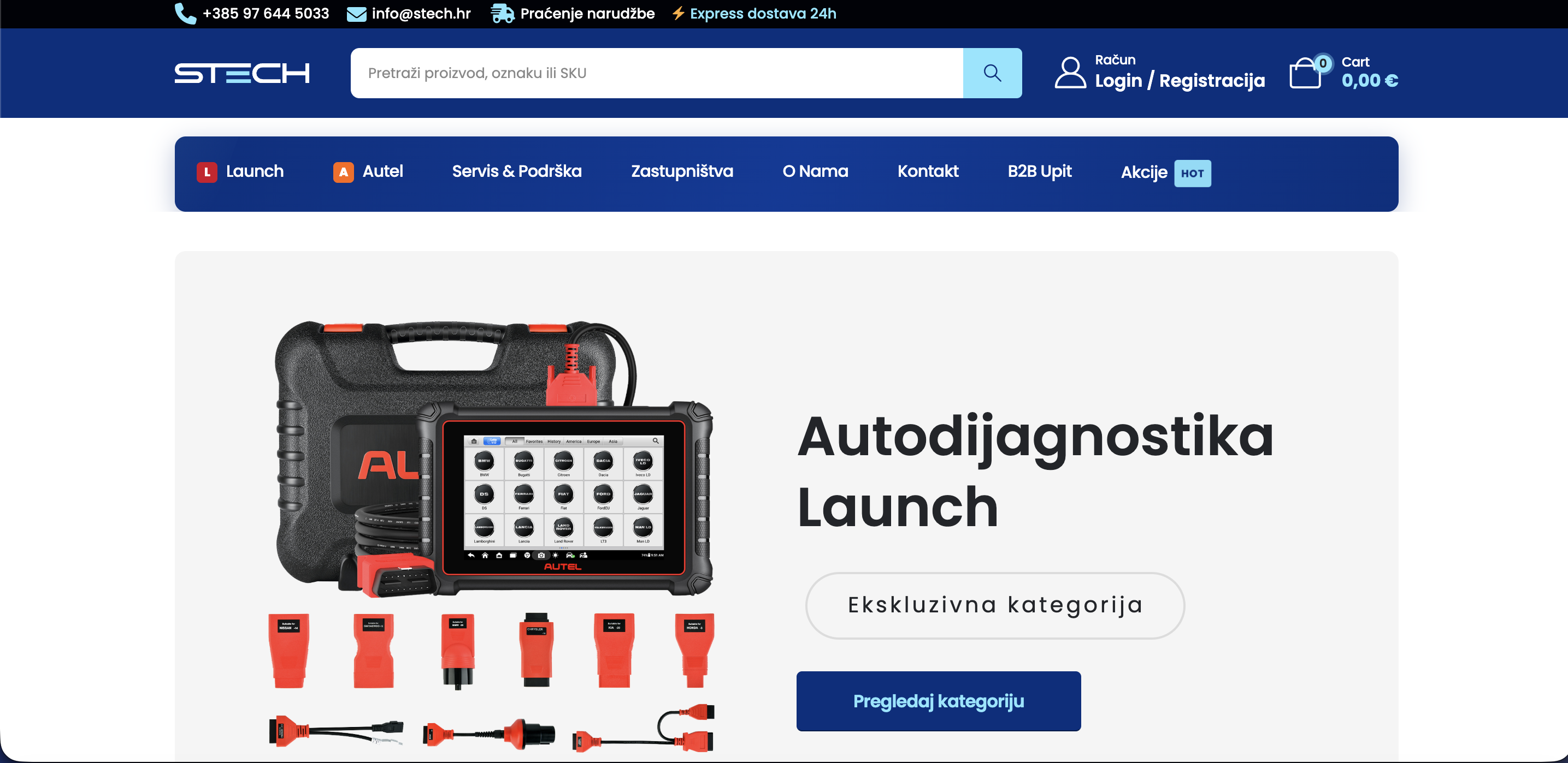 STECH — web shop za autodijagnostiku